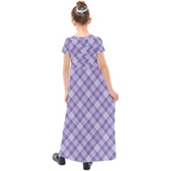 Kids  Short Sleeve Maxi Dress 