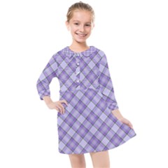 Kids  Quarter Sleeve Shirt Dress 