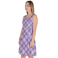 Knee Length Skater Dress With Pockets 