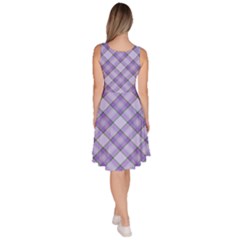 Knee Length Skater Dress With Pockets 