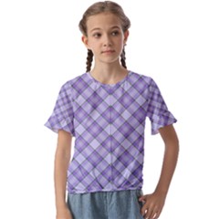 Kids  Cuff Sleeve Scrunch Bottom T-Shirt 