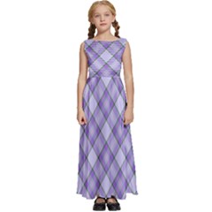 Kids  Satin Sleeveless Maxi Dress 