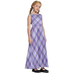 Kids  Satin Sleeveless Maxi Dress 