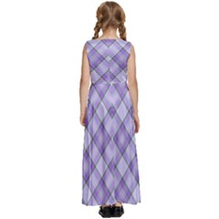 Kids  Satin Sleeveless Maxi Dress 