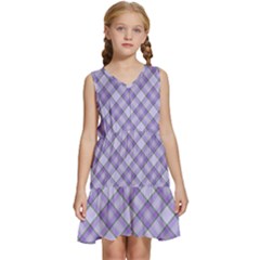 Kids  Sleeveless Tiered Mini Dress 