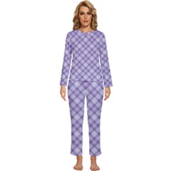 Womens  Long Sleeve Lightweight Pajamas Set 