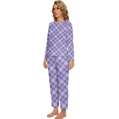 Womens  Long Sleeve Lightweight Pajamas Set 