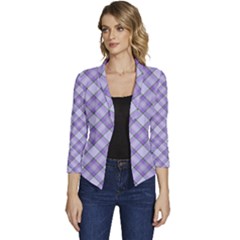 Women s Casual 3/4 Sleeve Spring Jacket 