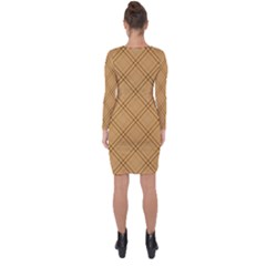 Asymmetric Cut-Out Shift Dress 