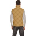 Men s High Neck Button Up Puffer Vest 