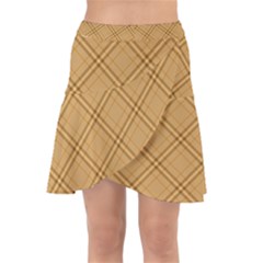 Wrap Front Skirt 