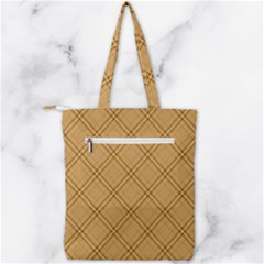 Double Zip Up Tote Bag 