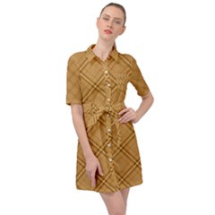 Belted Shirt Dress 