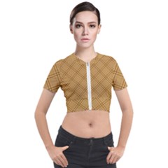 Short Sleeve Cropped Jacket 