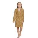 Kids  Long Sleeve Velvet Lounge Robe 