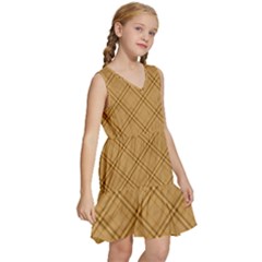 Kids  Sleeveless Tiered Mini Dress 