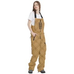 Women s Front Zip Ski And Snowboard Bib Pants 