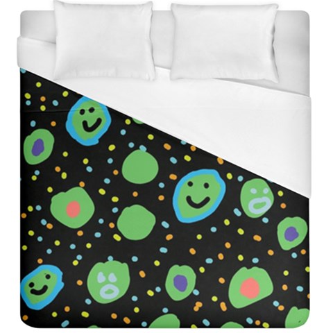 Doodle Dot Drawing Duvet Cover (King Size) from ArtsNow.com