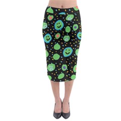 Midi Pencil Skirt 