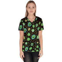 Women s V-Neck Scrub Top 