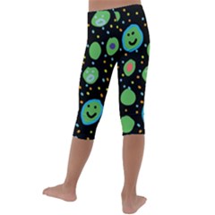 Kids  Lightweight Velour Capri Leggings  