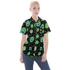 Women s Short Sleeve Pocket Shirt 