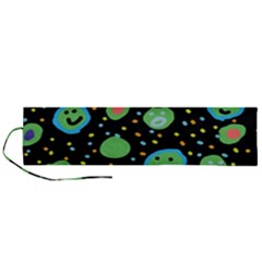 Doodle Dot Drawing Roll Up Canvas Pencil Holder (L) from ArtsNow.com