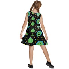 Kids  Sleeveless Tiered Mini Dress 