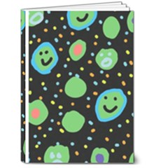 Doodle Dot Drawing 5  x 7  Hardcover Notebook from ArtsNow.com