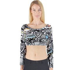 Long Sleeve Crop Top 