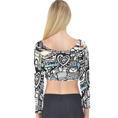 Long Sleeve Crop Top 