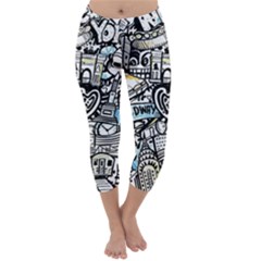 Capri Winter Leggings  Front