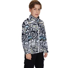 Kids  High Neck Windbreaker 