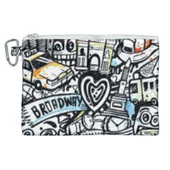 Canvas Cosmetic Bag (XL) 