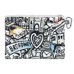 Canvas Cosmetic Bag (XL) 