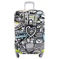 Doodle New York City Nyc Luggage Cover (Medium) from ArtsNow.com