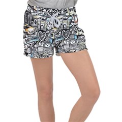 Women s Velour Lounge Shorts 