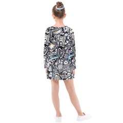 Kids  Long Sleeve Dress 