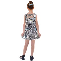 Kids  Cross Back Dress 