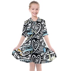 Kids  All Frills Chiffon Dress 