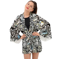 Long Sleeve Kimono 