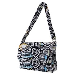 Full Print Messenger Bag (M) 