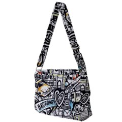 Full Print Messenger Bag (L) 