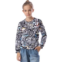 Kids  Long Sleeve T-Shirt with Frill  