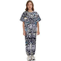 Kids  T-Shirt and Pants Sports Set 