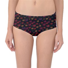 Mid-Waist Bikini Bottoms 