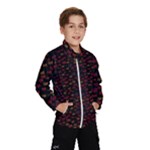 Pattern Ha Ha Ha  Abstract Black Dark Doodle Hahaha Pattern Physco Kids  Windbreaker