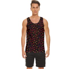 Men s Wide Collar Tank Top 