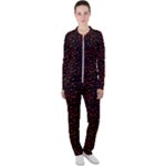 Pattern Ha Ha Ha  Abstract Black Dark Doodle Hahaha Pattern Physco Casual Jacket and Pants Set