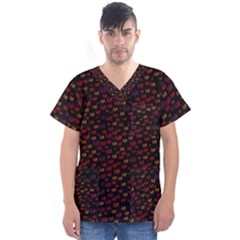 Men s V-Neck Scrub Top 